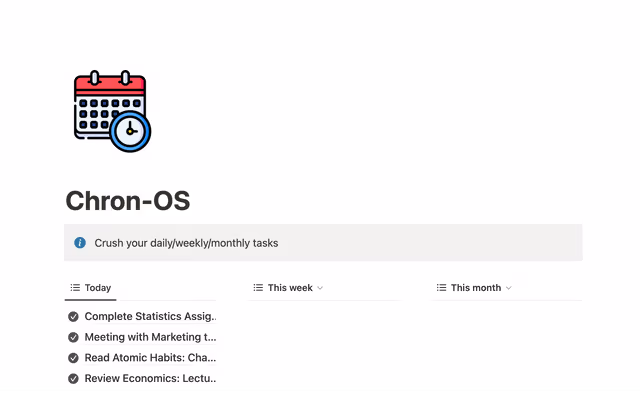Chron OS