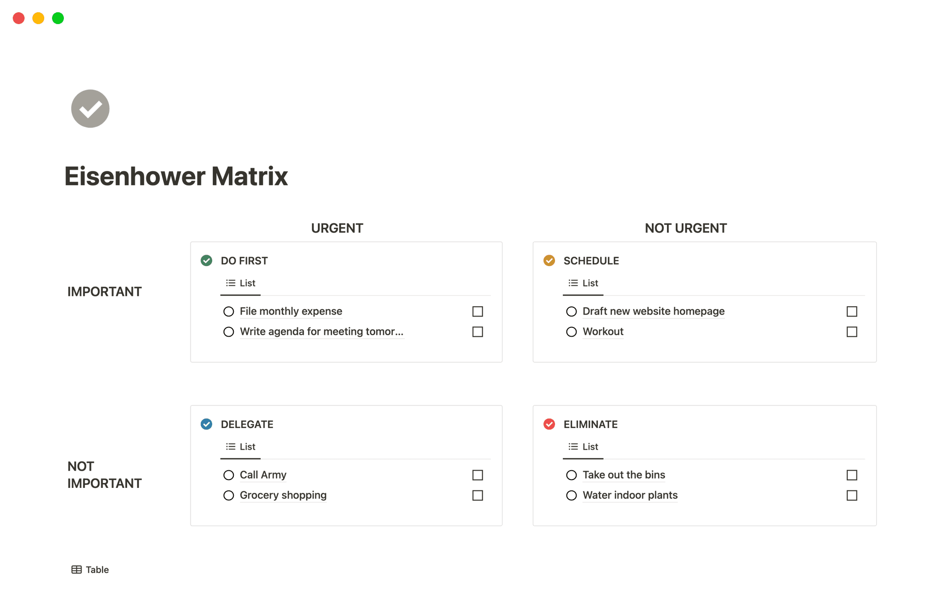 Bilde for top-9-free-decision-matrix-templates-in-notion